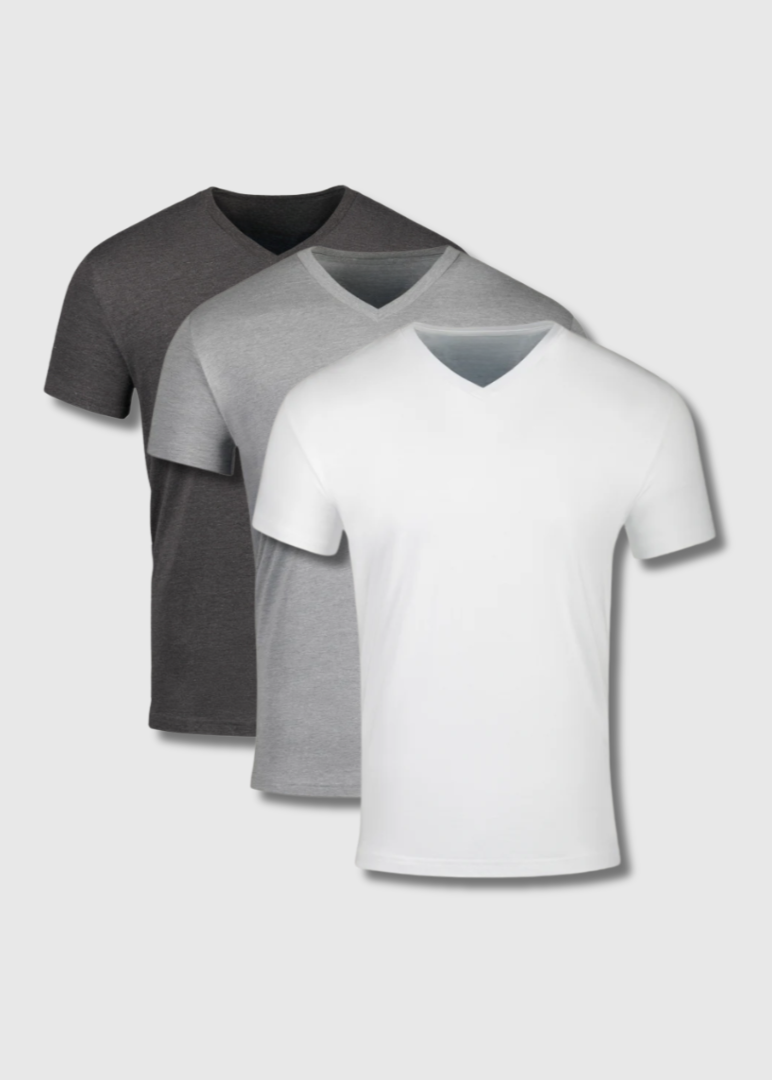 Essential Wardrobe V-Neck 3-Pack
