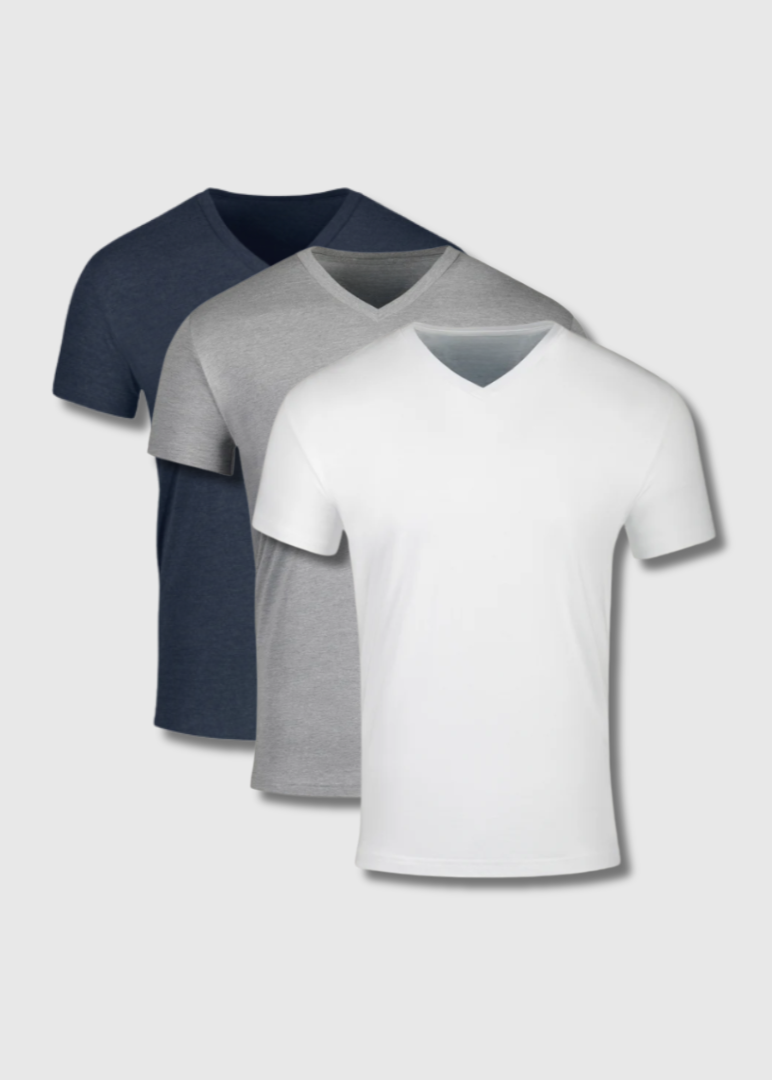 Essential Wardrobe V-Neck 3-Pack