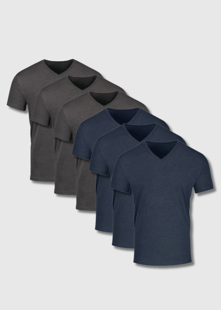 Essential Wardrobe V-Neck 6-Pack