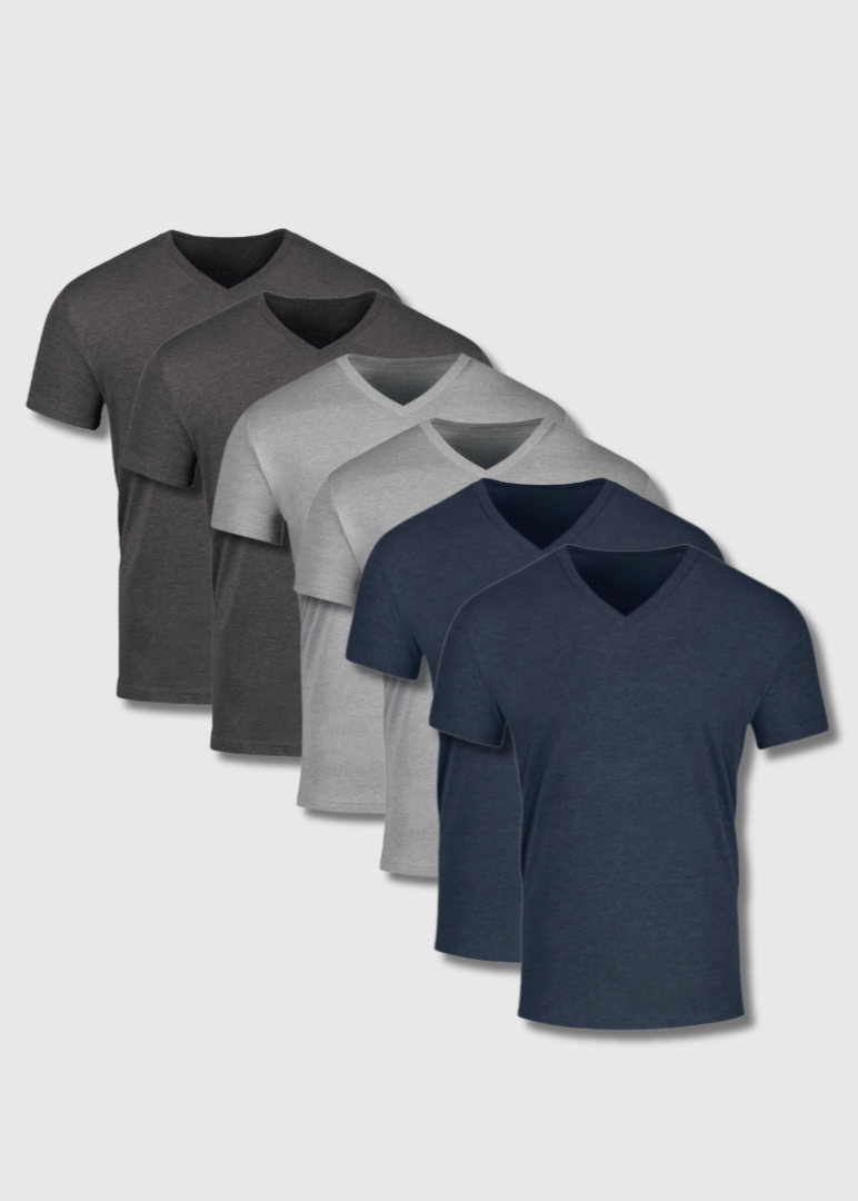 Essential Wardrobe V-Neck 6-Pack