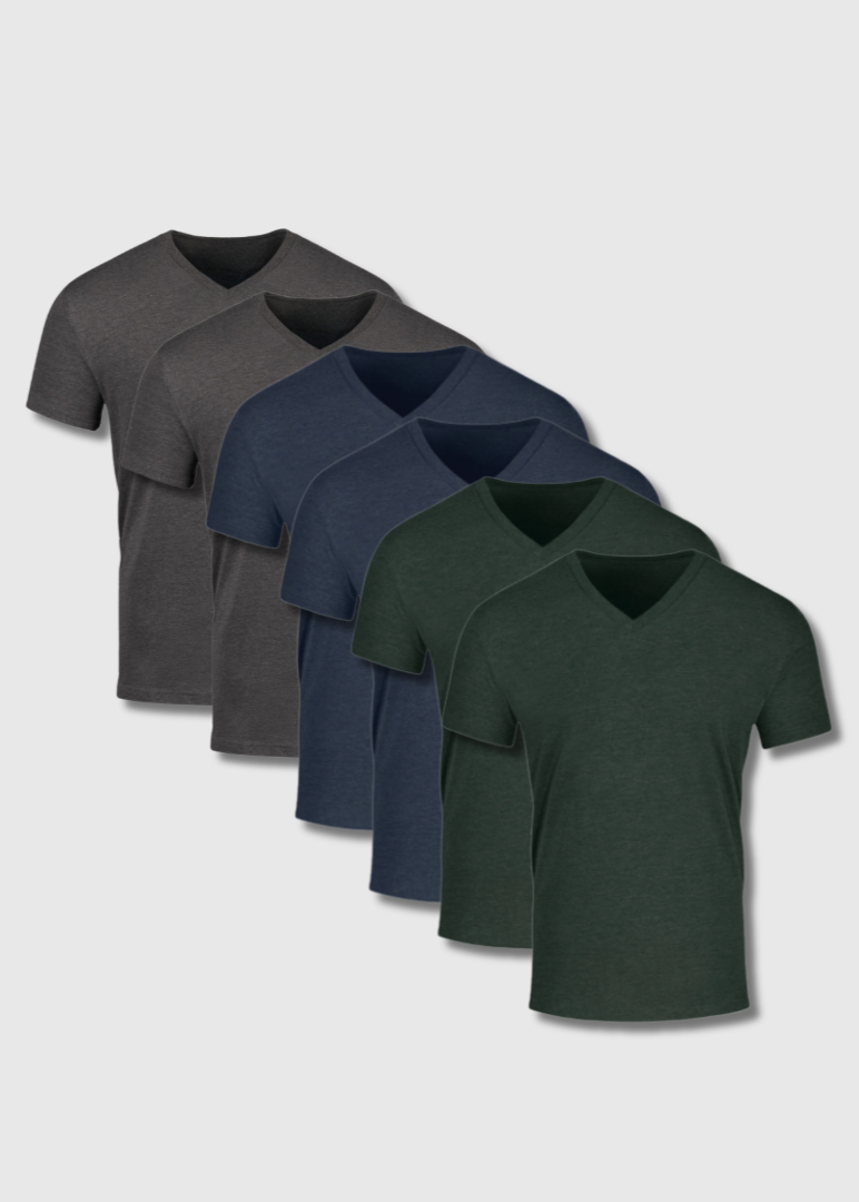 Essential Wardrobe V-Neck 6-Pack