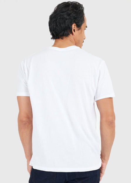 All White Short Sleeve Crew Neck 6-Pack