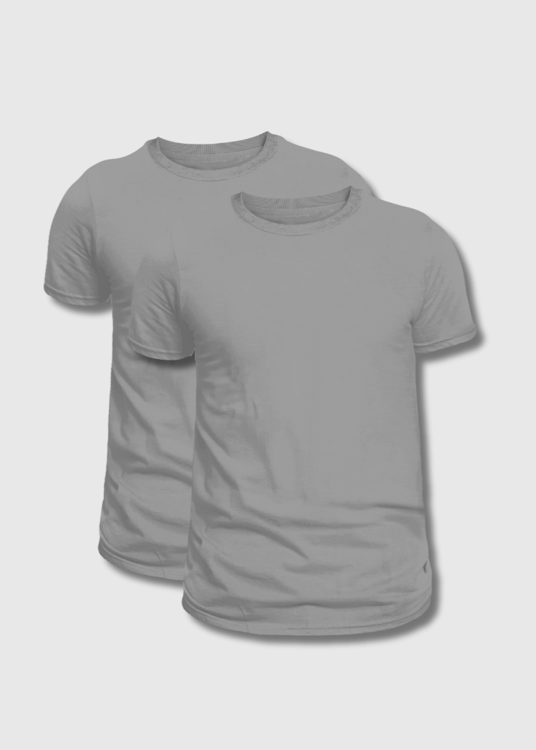Pack de 2 prendas de cuello redondo