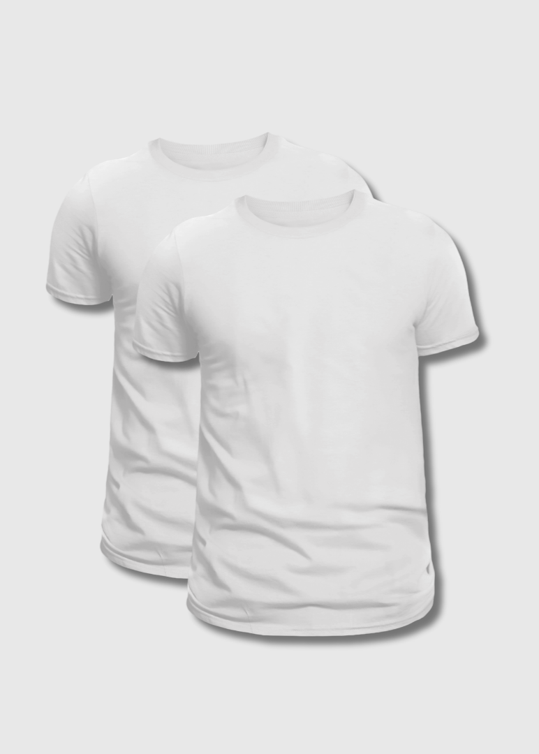 Pack de 2 prendas de cuello redondo