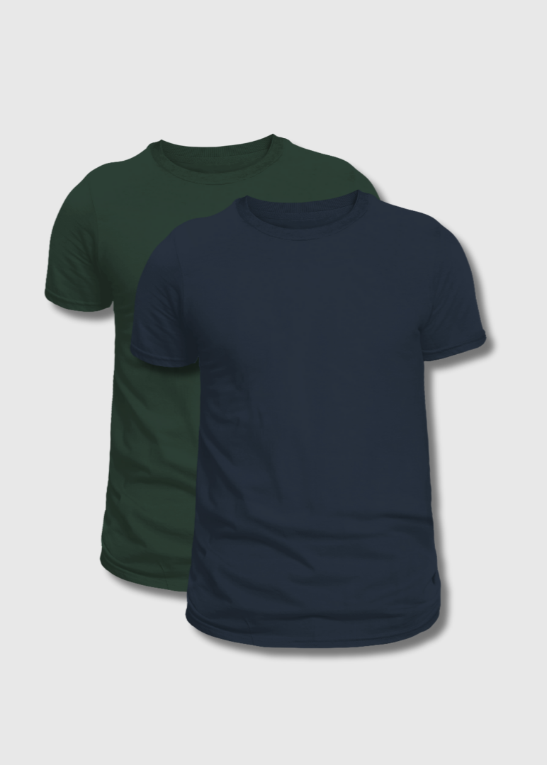 Crew Neck Wardrobe 2 Pack