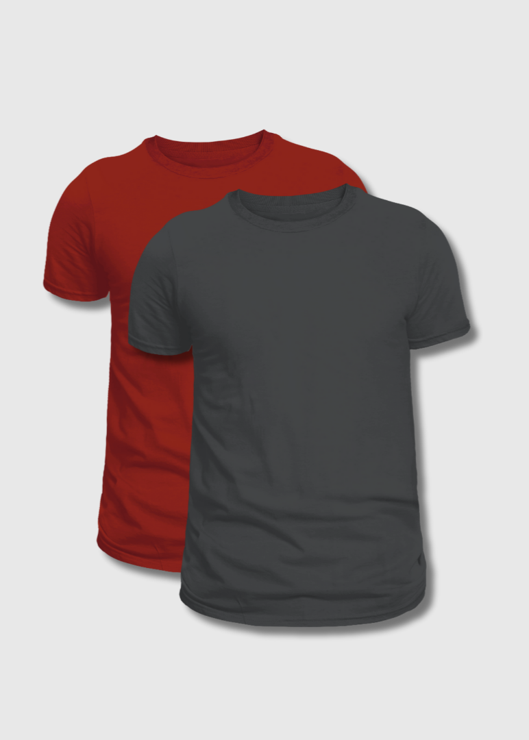 Pack de 2 prendas de cuello redondo
