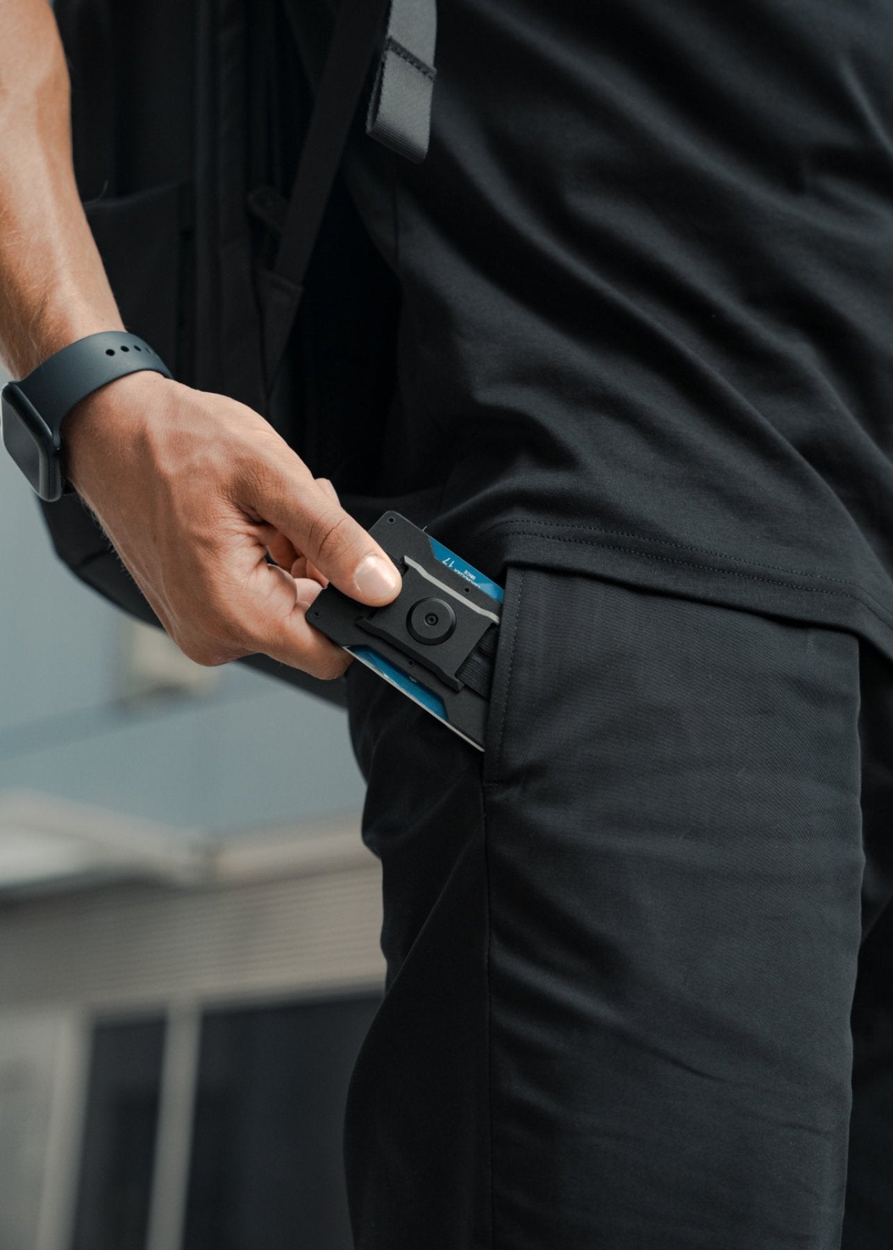 RFID Blocking Minimalist Aluminium Spinner Wallet