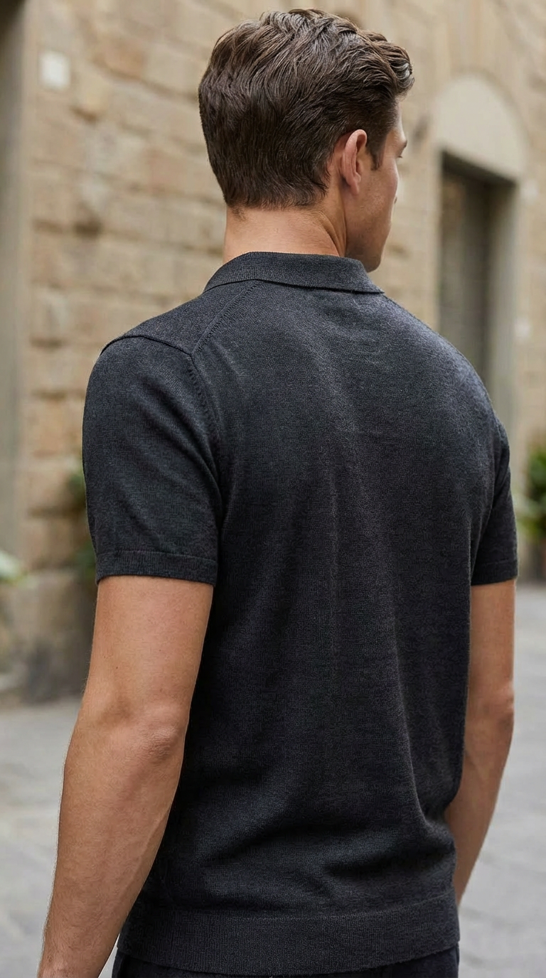 Blackstone The Knitted Polo