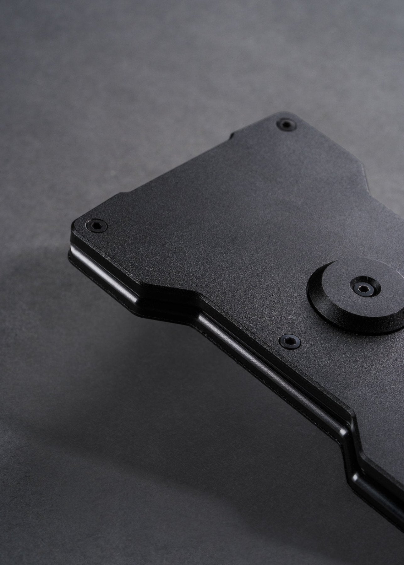 RFID Blocking Minimalist Aluminium Spinner Wallet