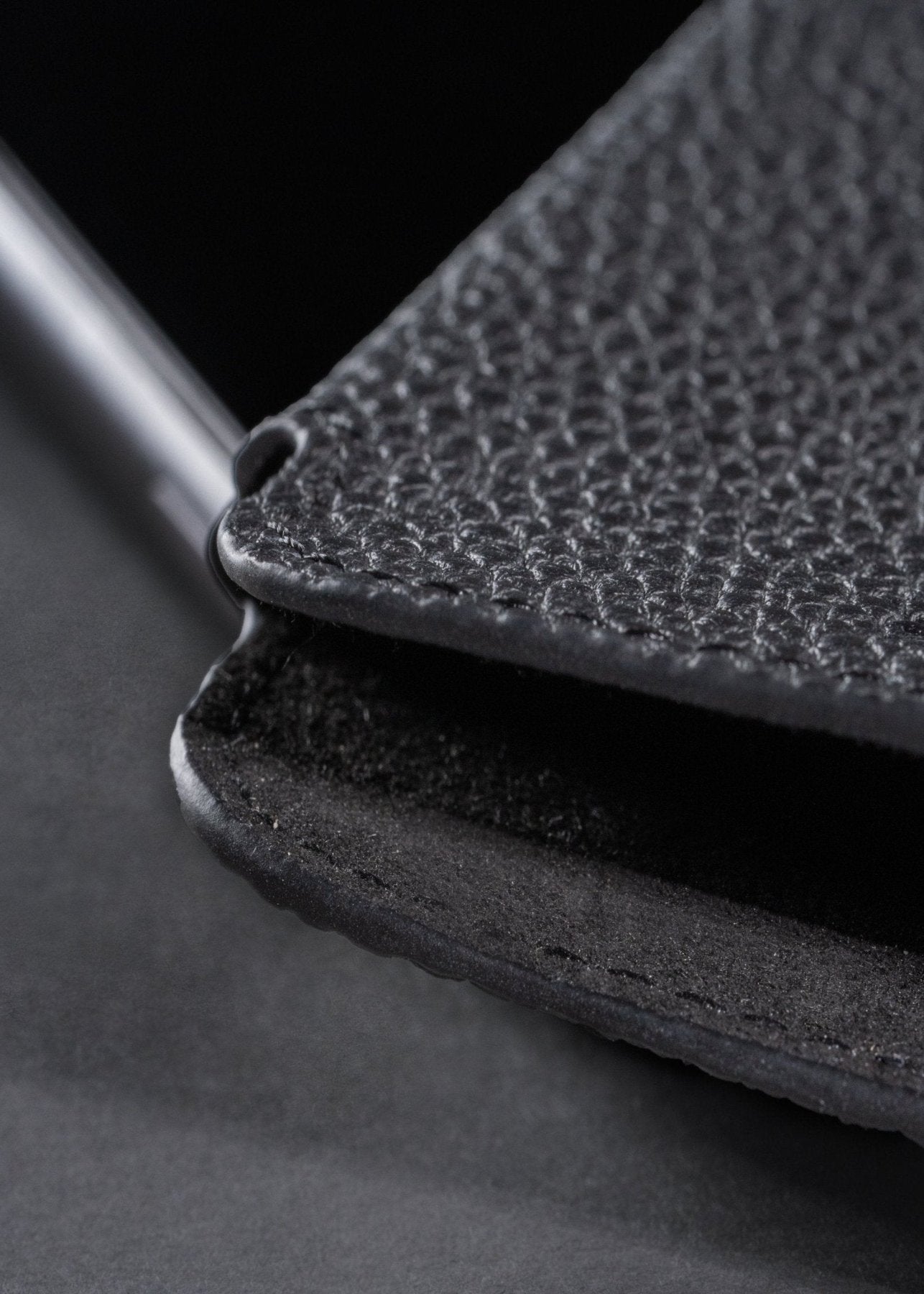 Leather iPhone Pouch Black Pro Max