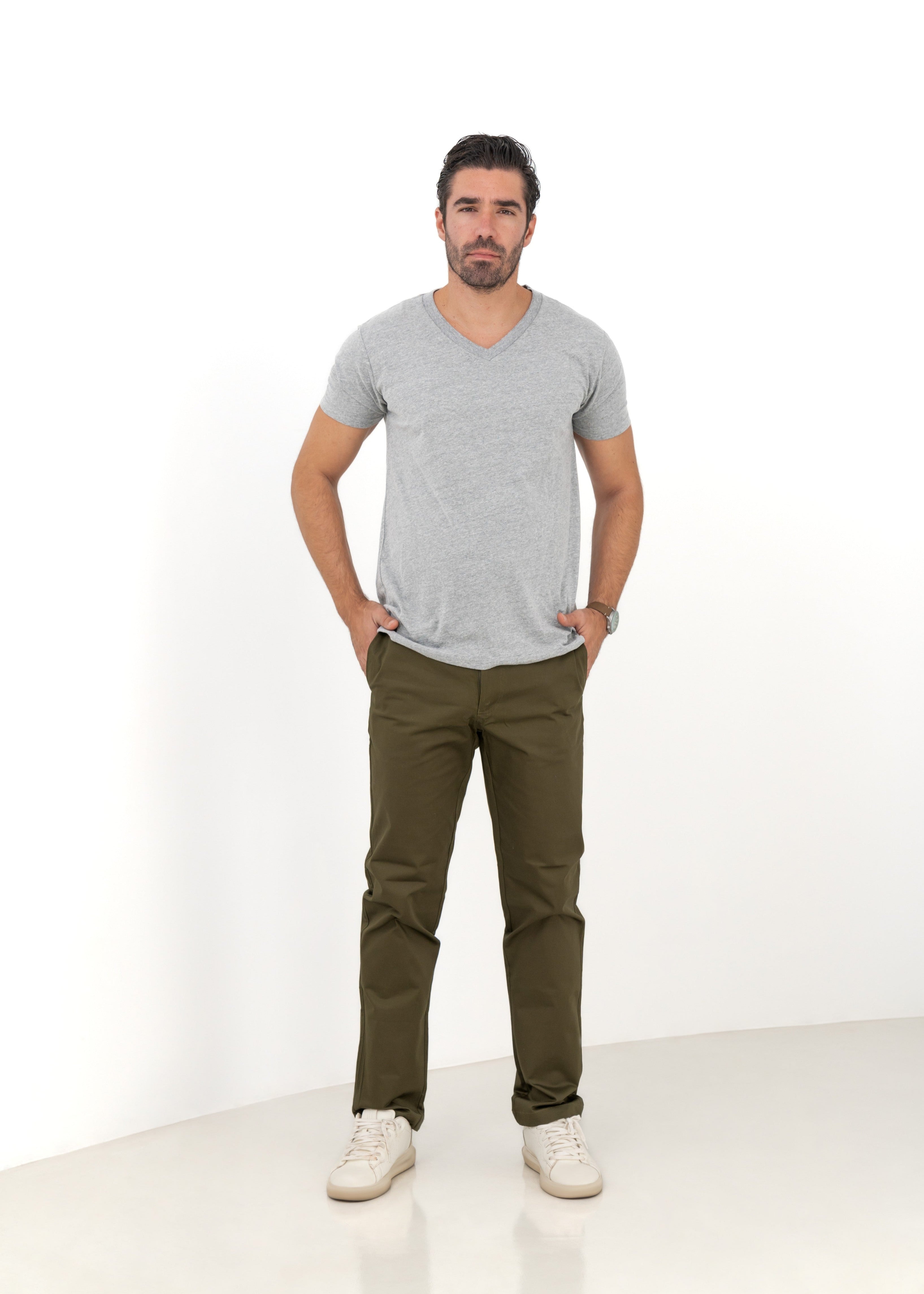 Paquete de 6 camisetas de cuello redondo Basics and Heathers