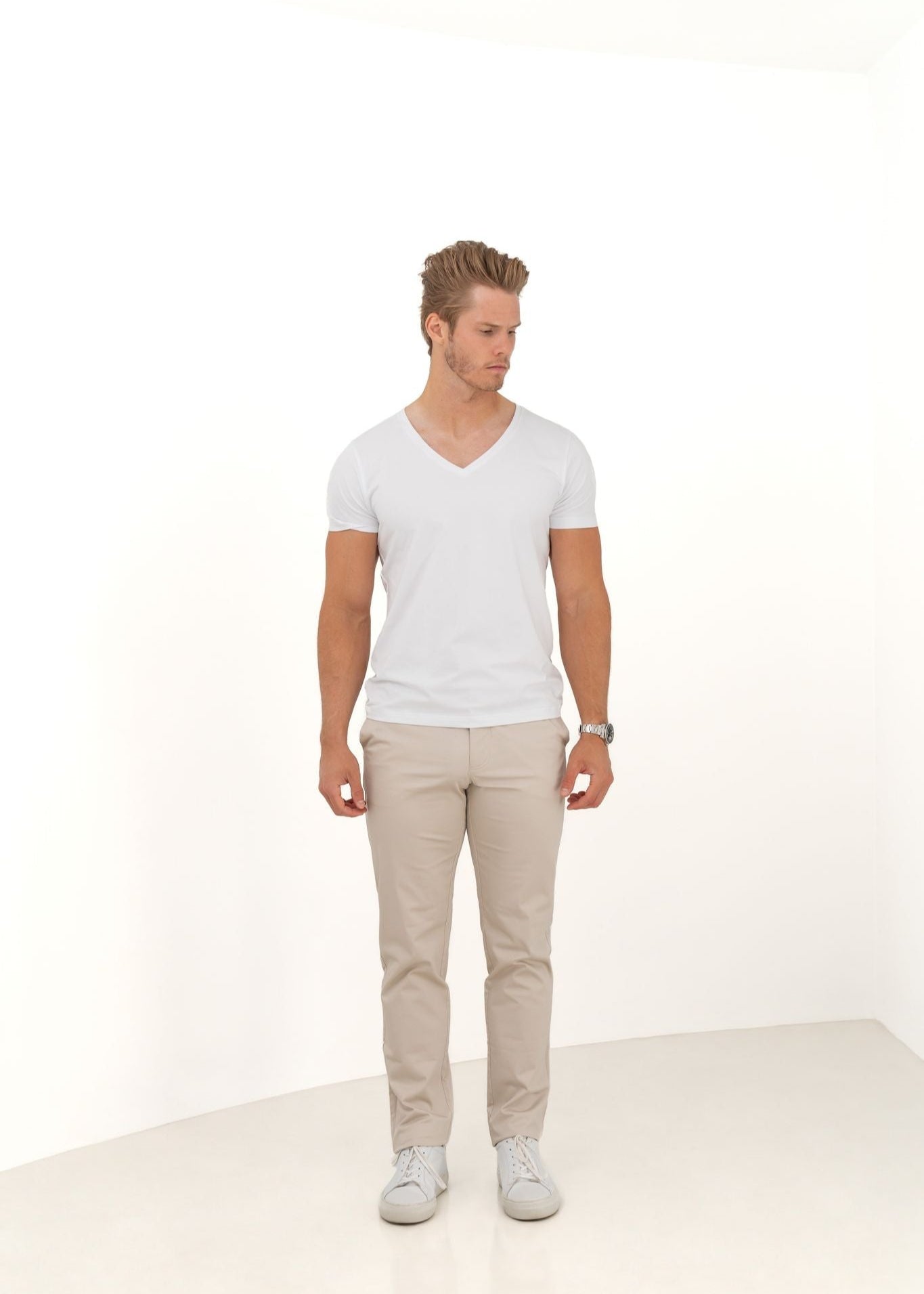 Paquete de 6 camisetas de cuello redondo Basics and Heathers
