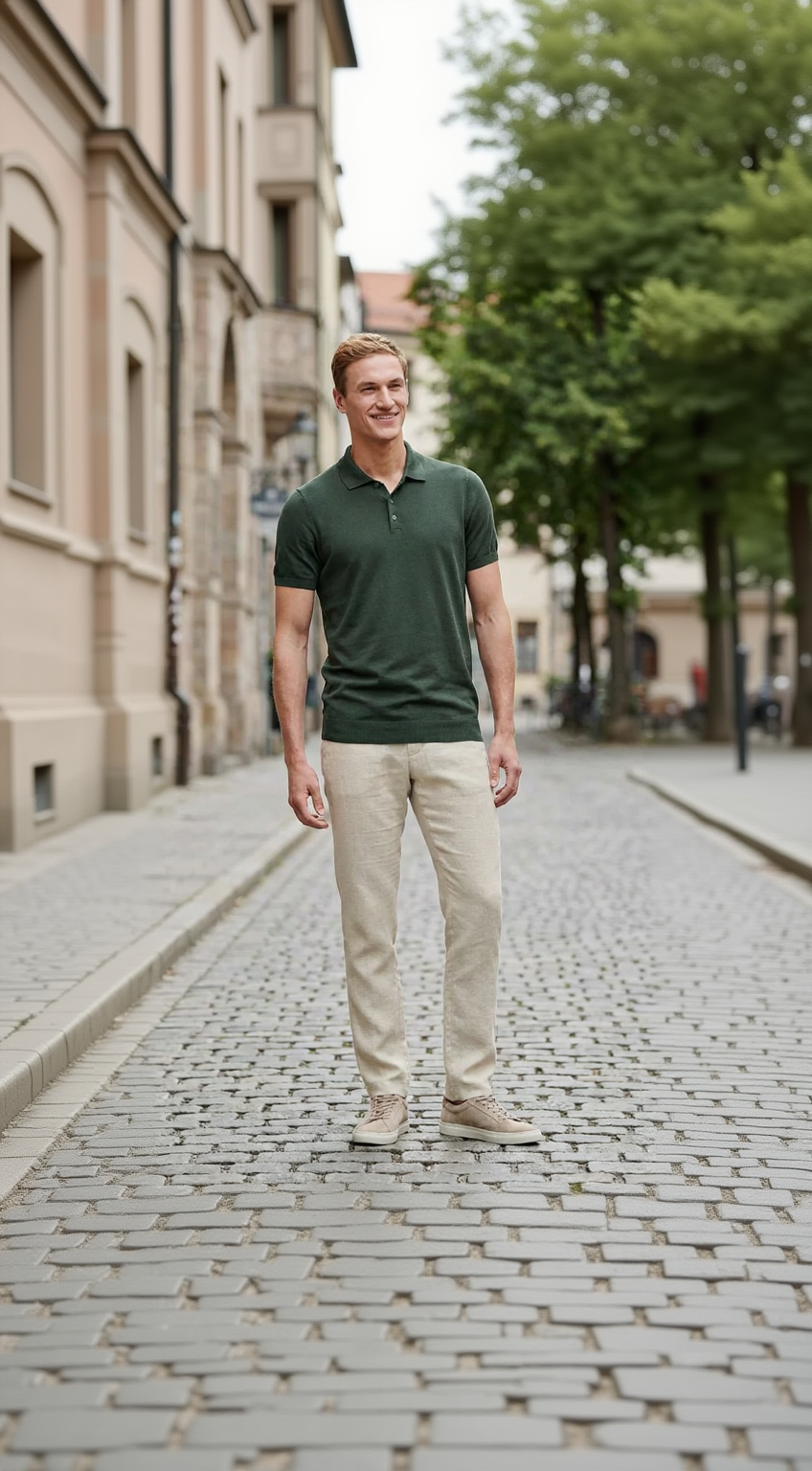 Silvergrove The Knitted Polo