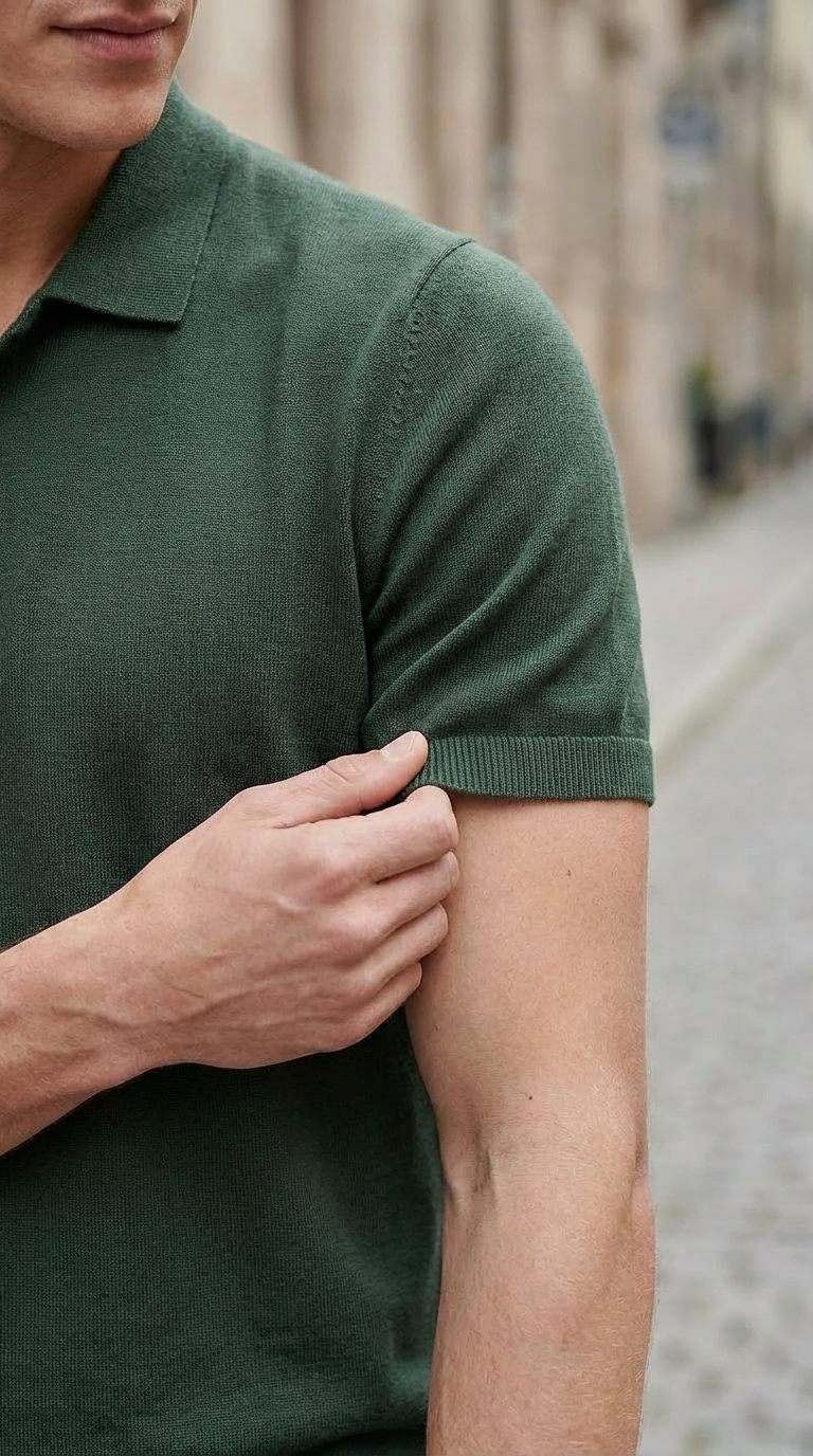 Silvergrove The Knitted Polo