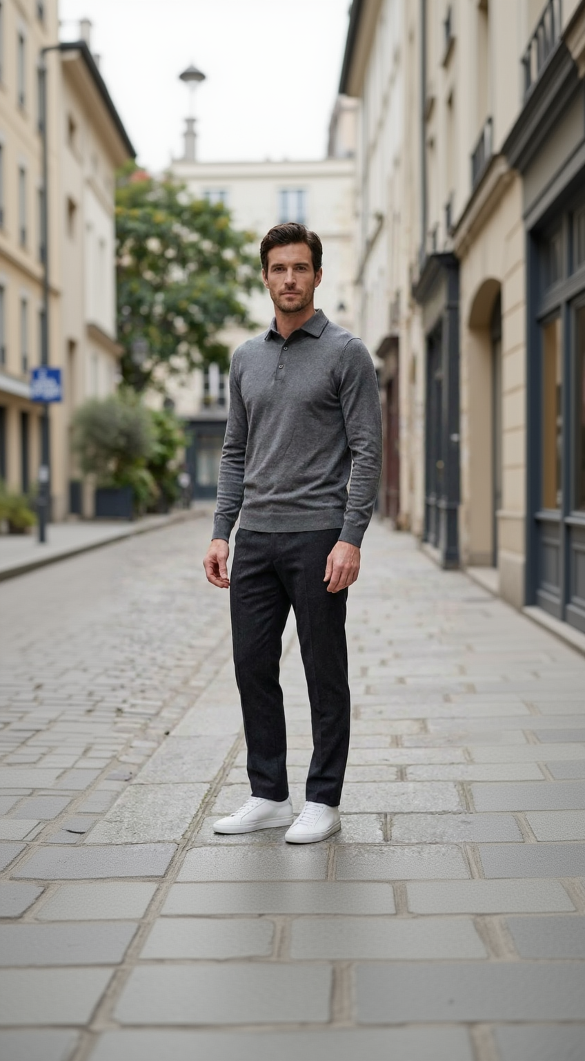 Anthera luxury basic one piece polo