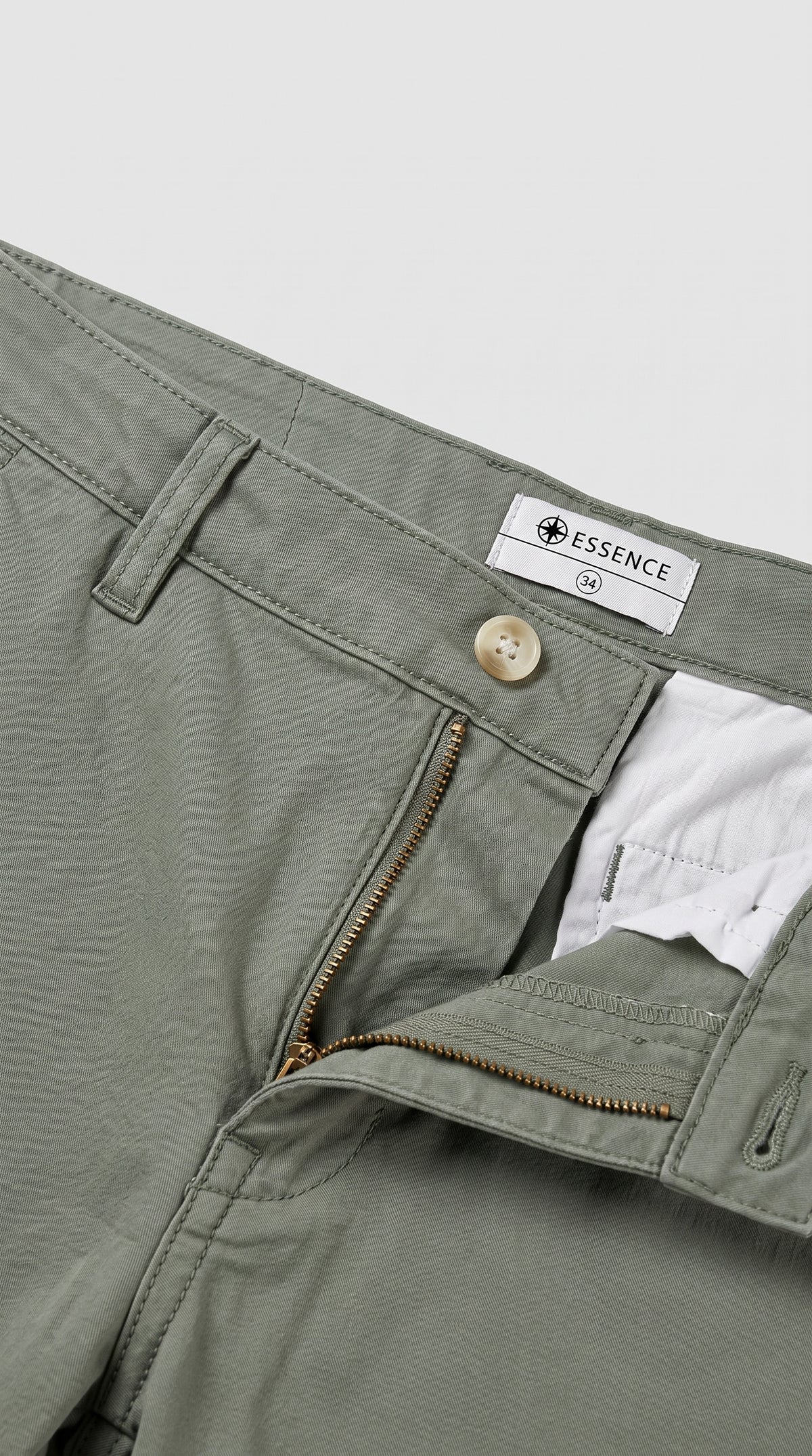 The Essence Trouser (Mid Green)
