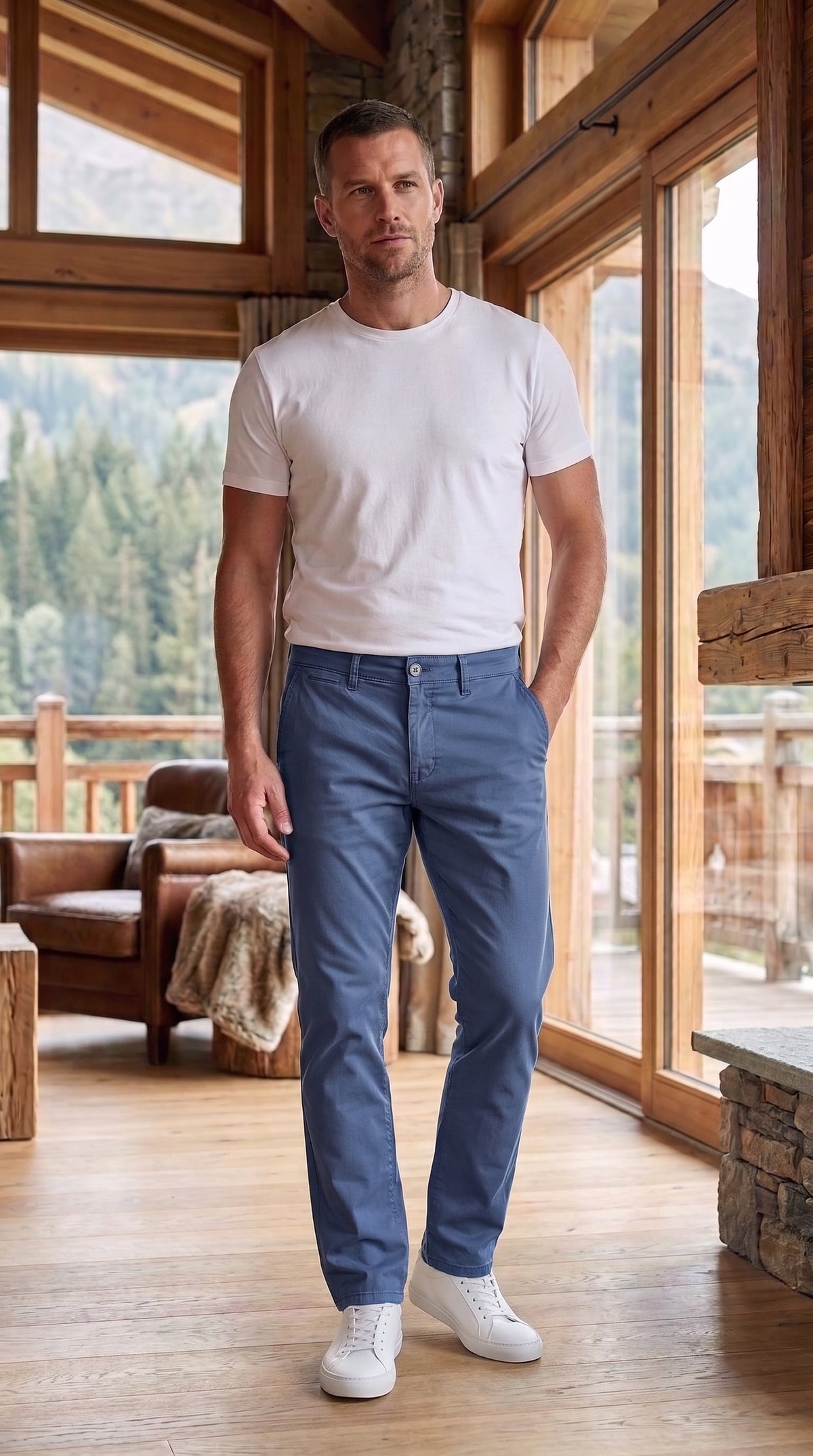 The Essence Trouser (Blue)