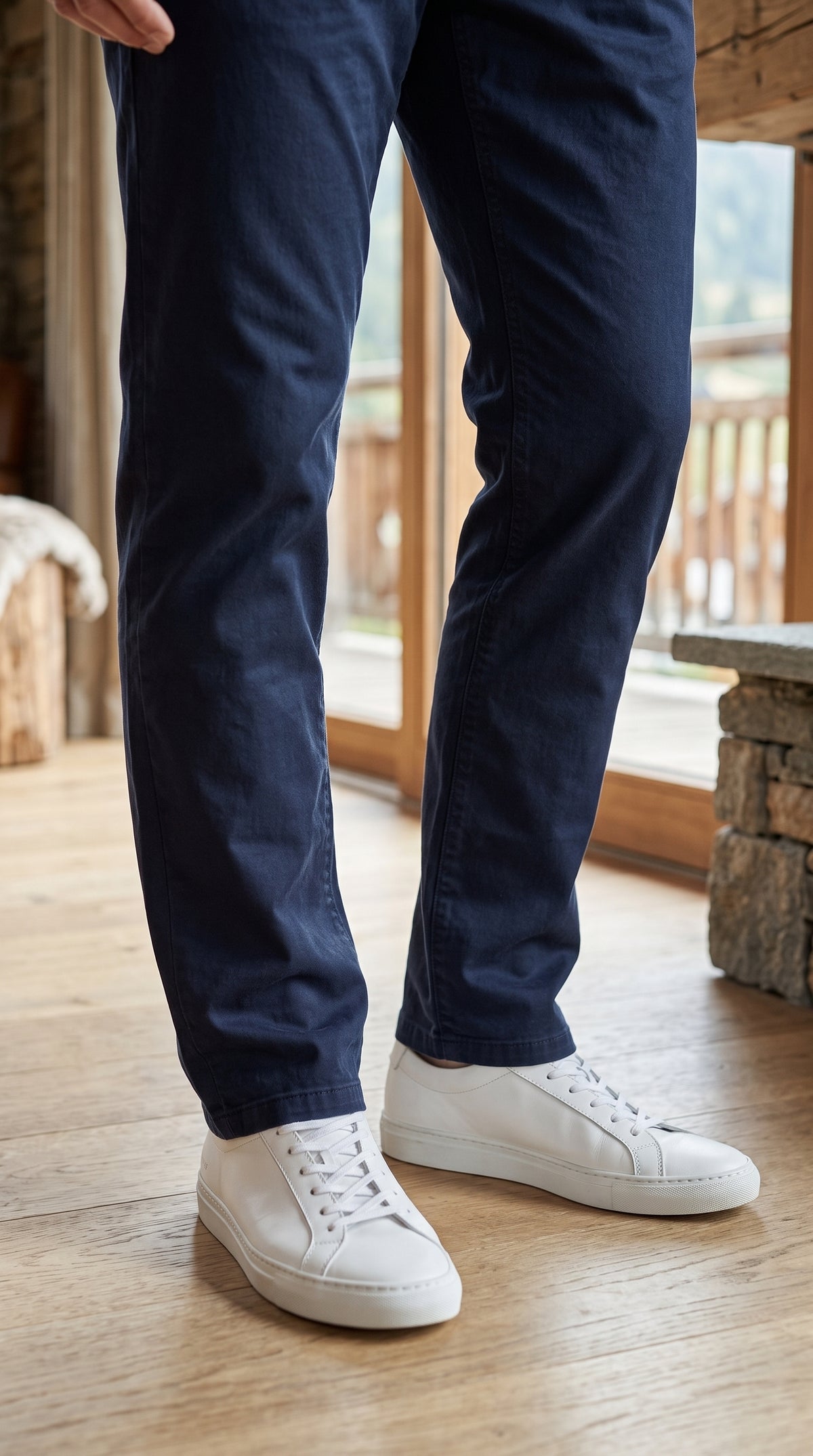 The Essence Trouser (Blue-Black)