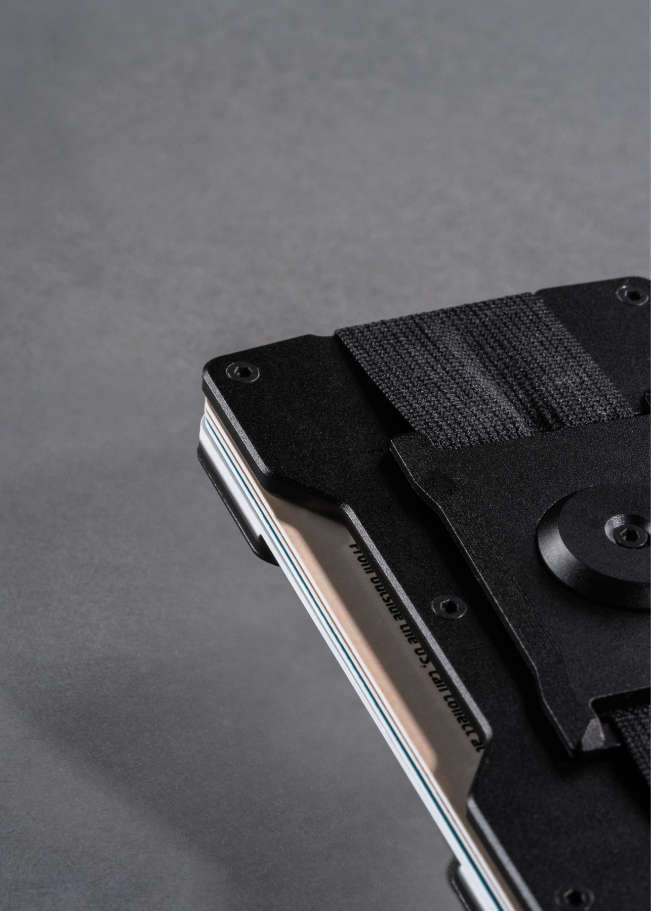 RFID Blocking Minimalist Aluminium Spinner Wallet