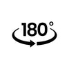 180 degrees compartment for clothes