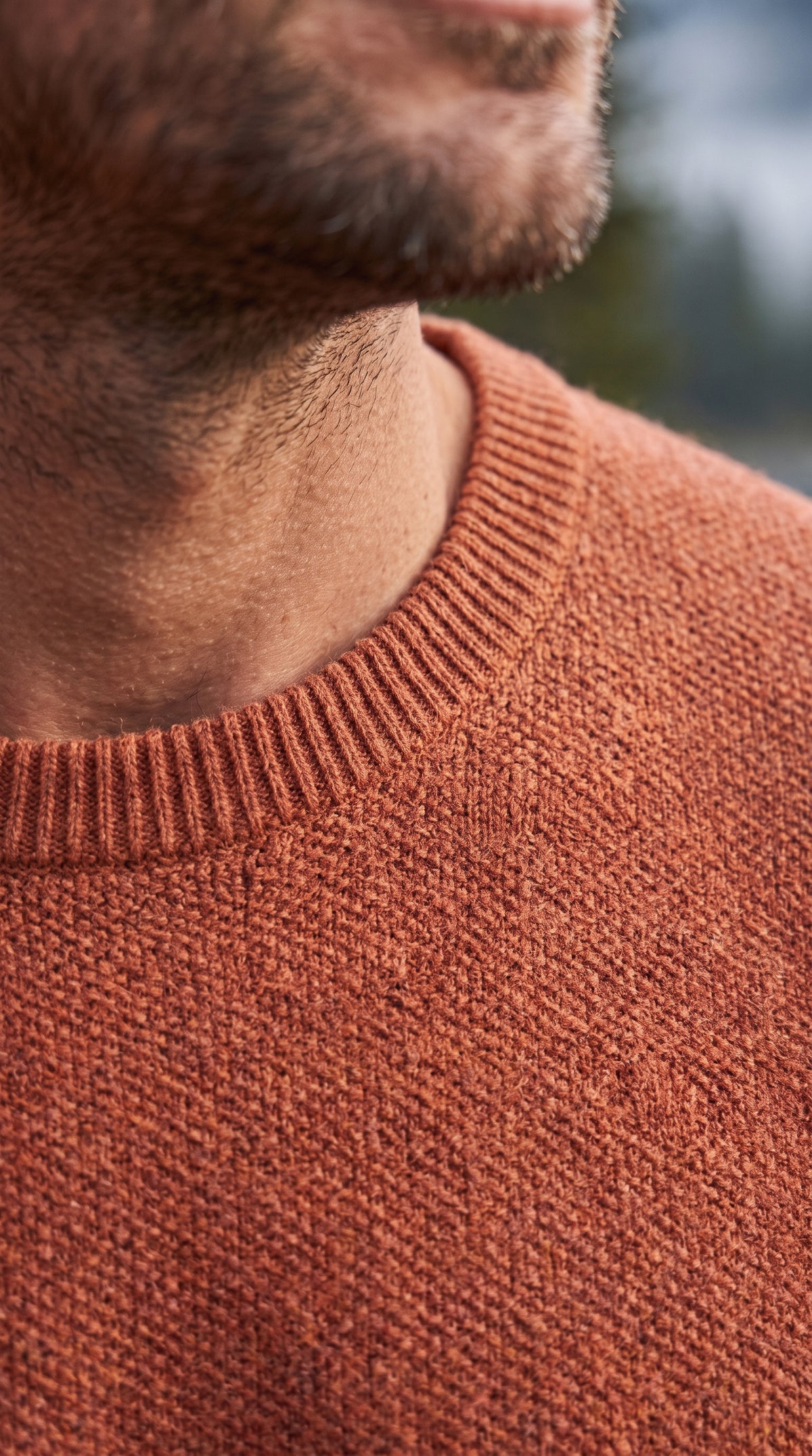 The Essence Cotton Sweater (Orange)