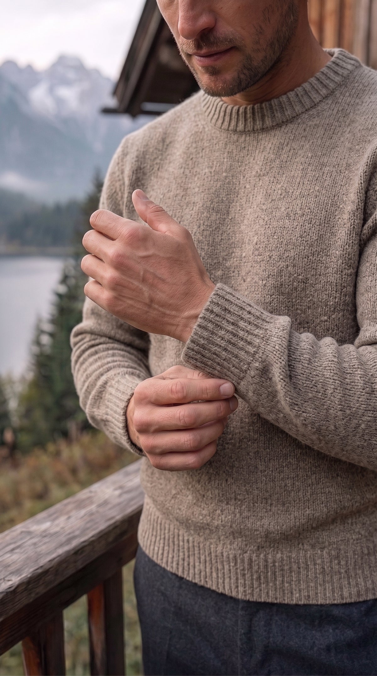 The Essence Sweater (Taupe)