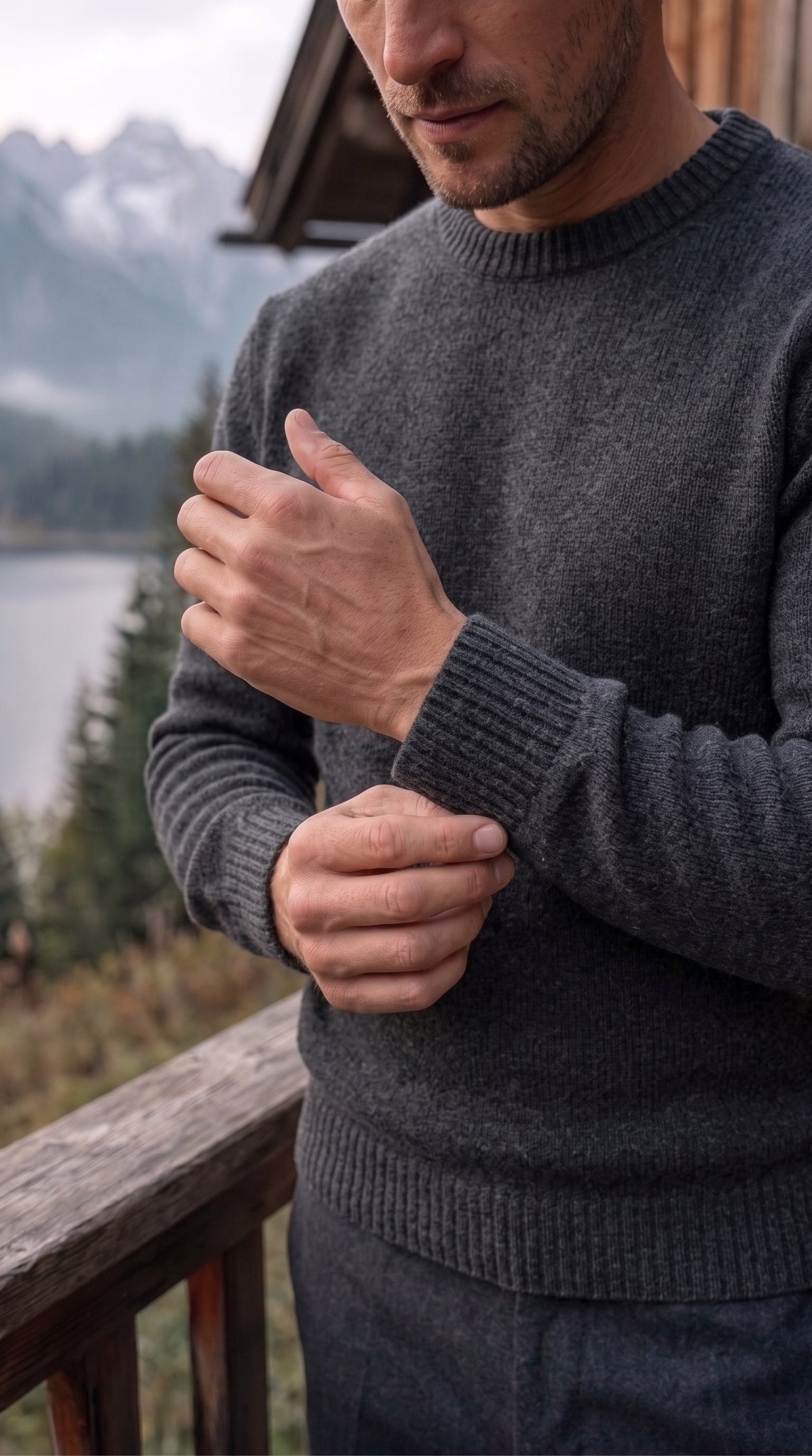 The Essence Sweater (Black)
