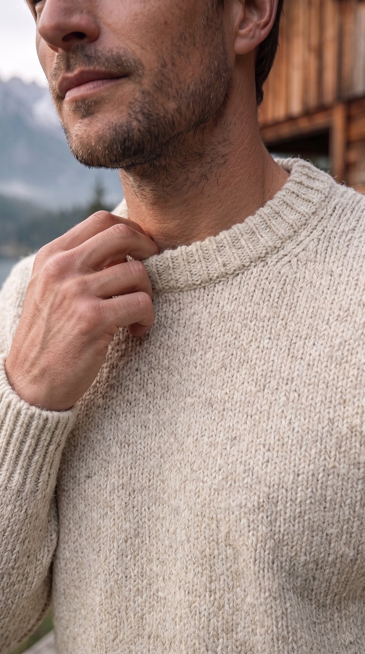The Essence Sweater (White Wash)