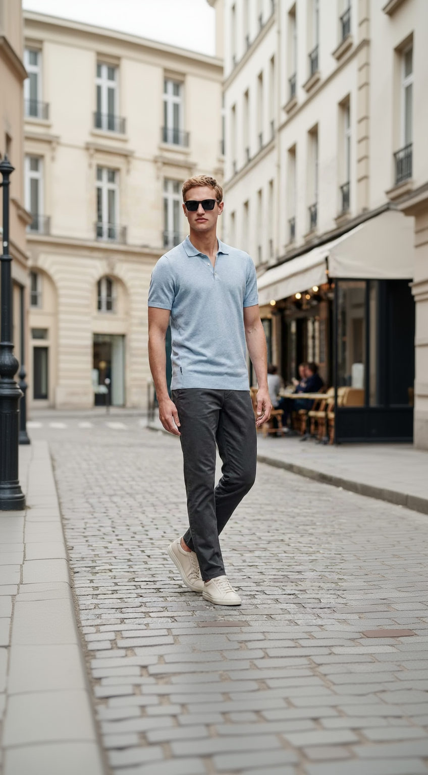 Axis The  Knitted Polo