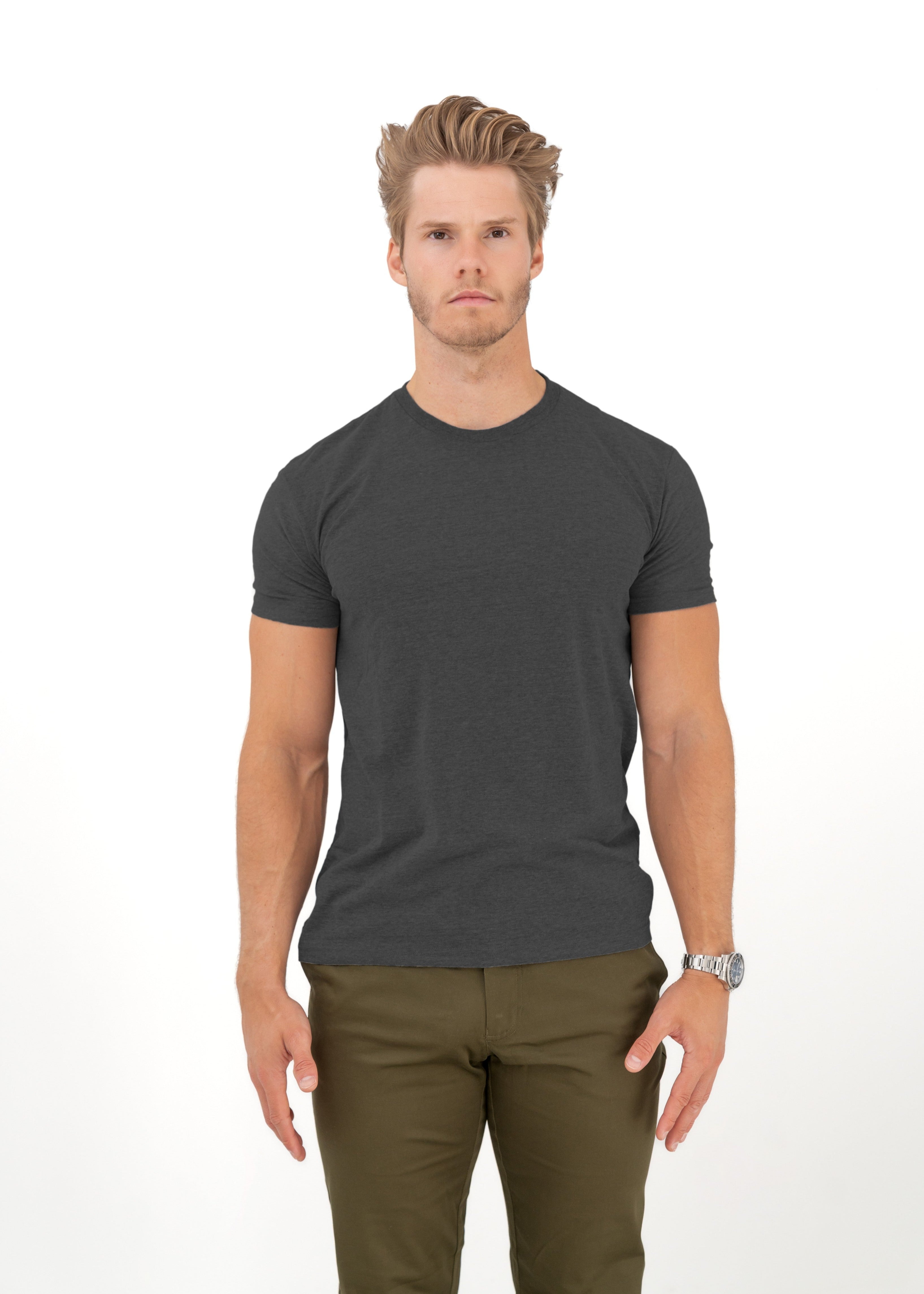 La camiseta de cuello redondo número 1 para todo el día