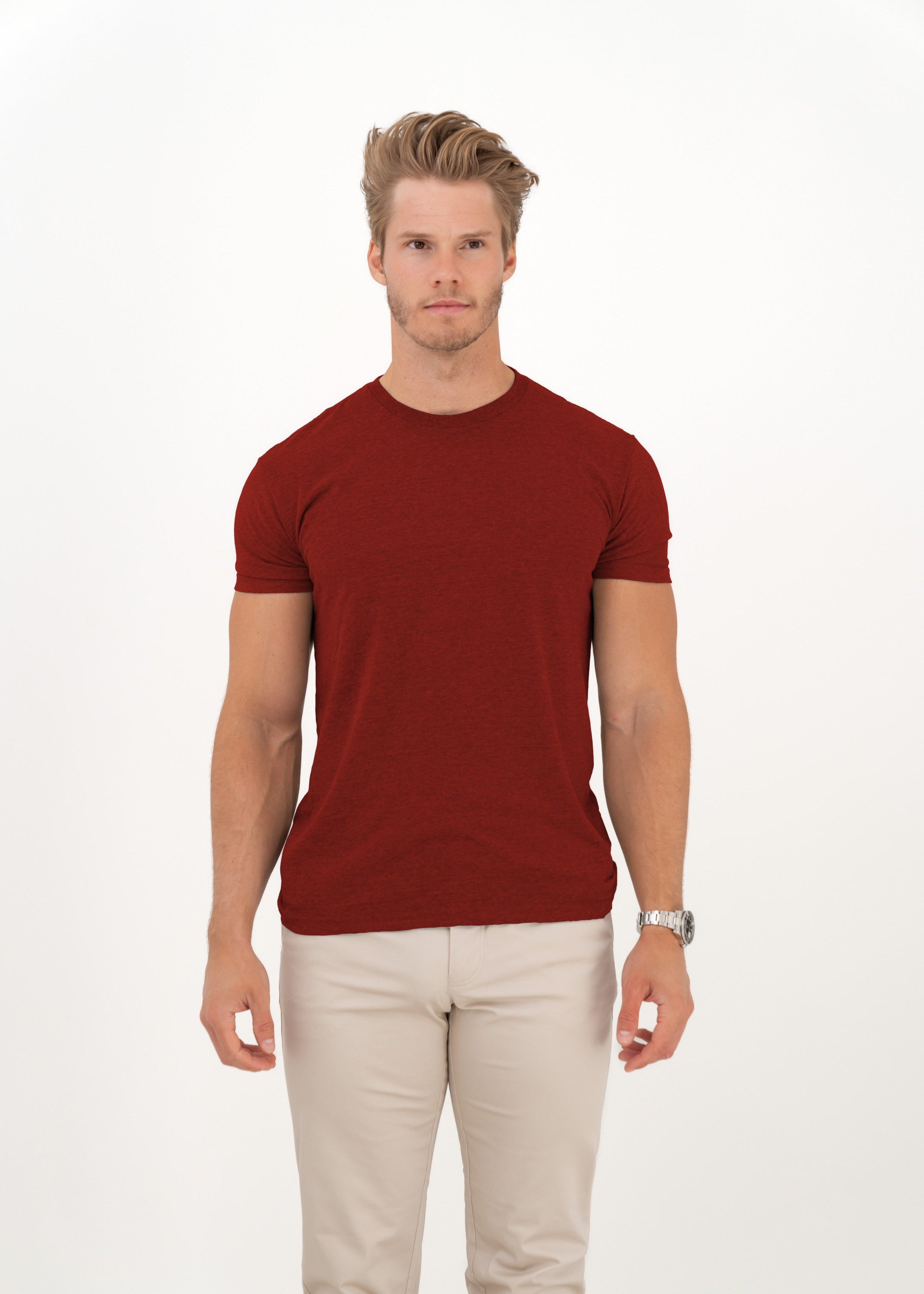 La camiseta de cuello redondo número 1 para todo el día