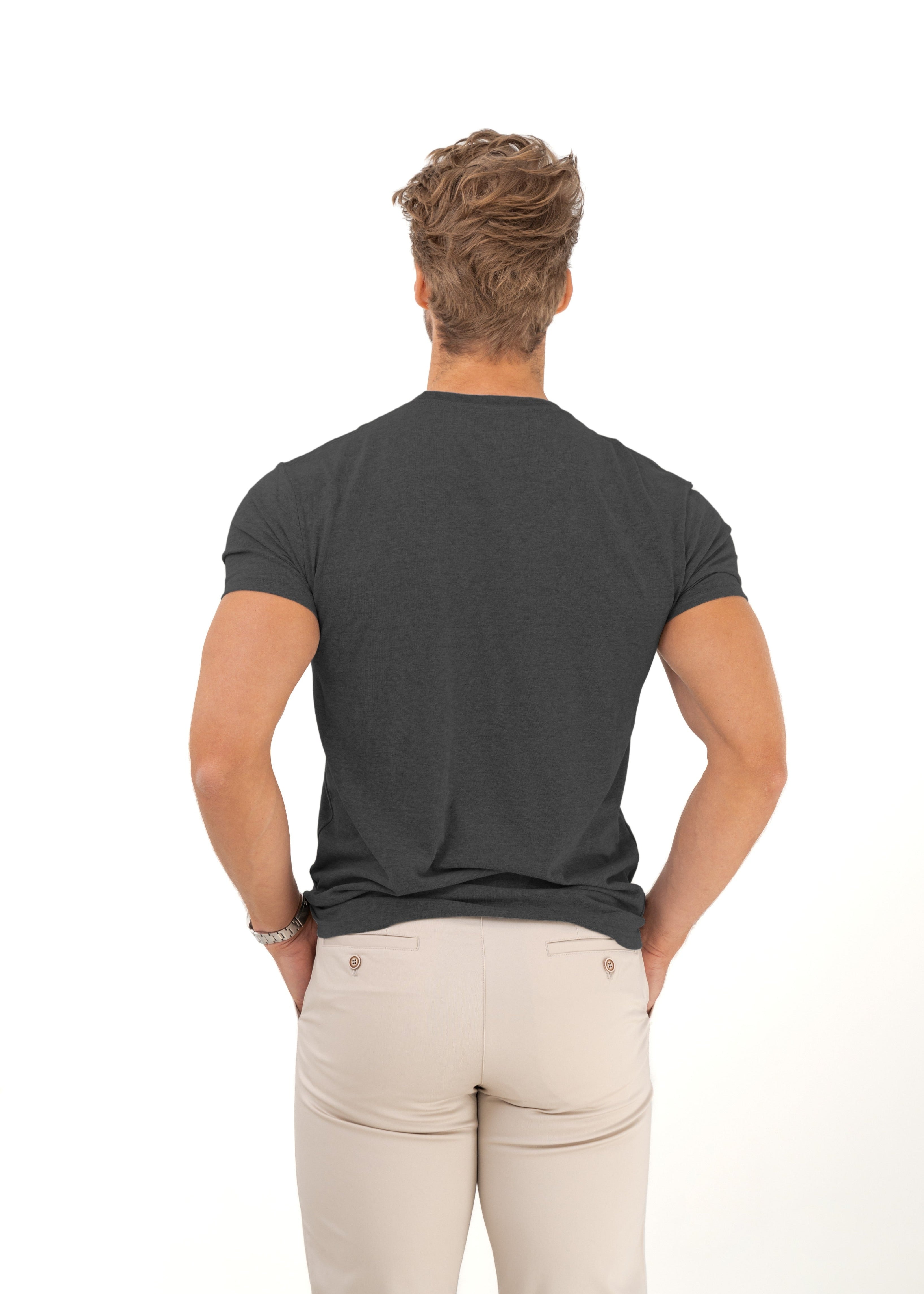 La camiseta de cuello redondo número 1 para todo el día