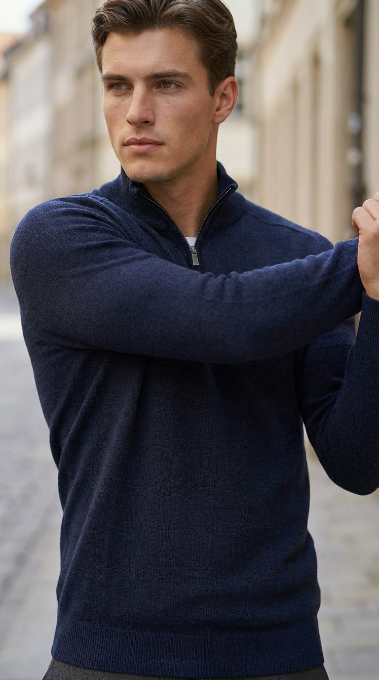 The Marine Zip Pullover