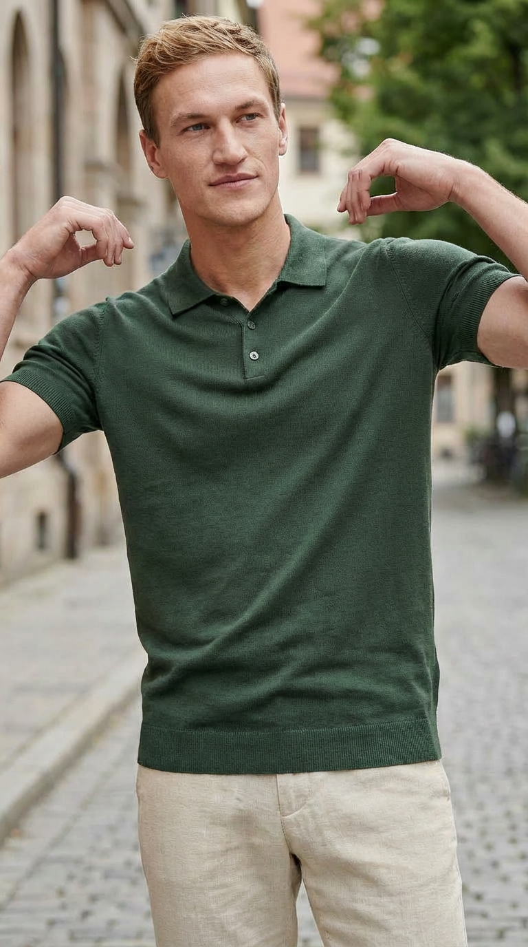 Silvergrove The  Knitted Polo