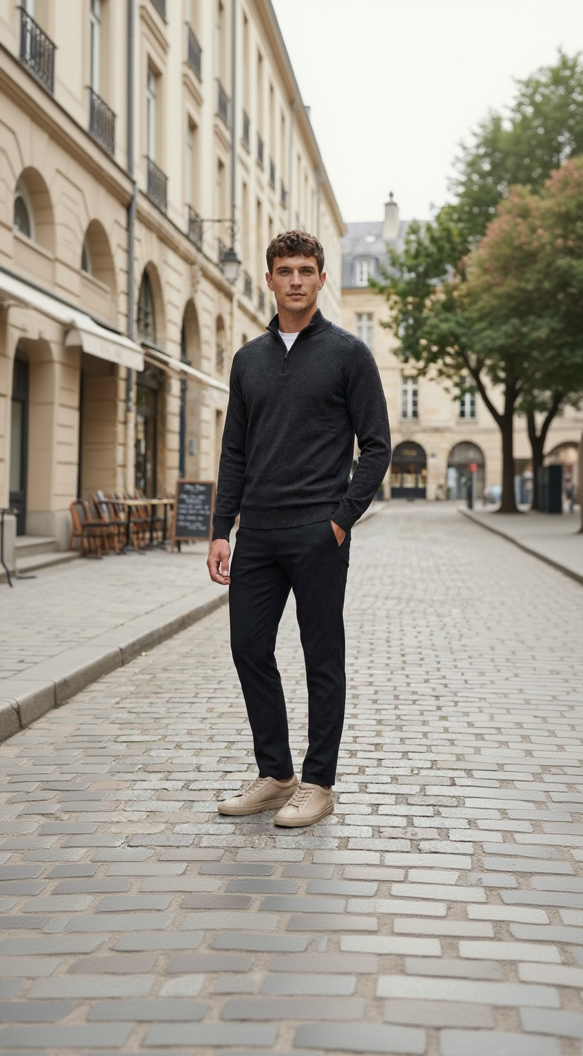 The Skyfall Zip Pullover