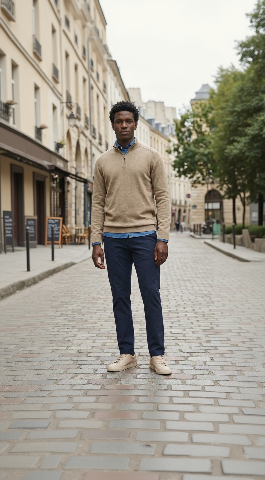 The Crema Zip Pullover