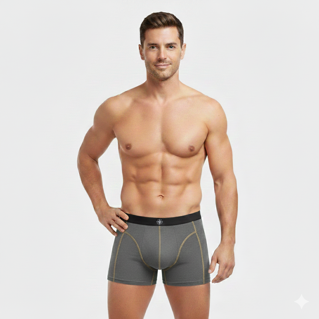 Pro Elite Boxer Grey/Gold