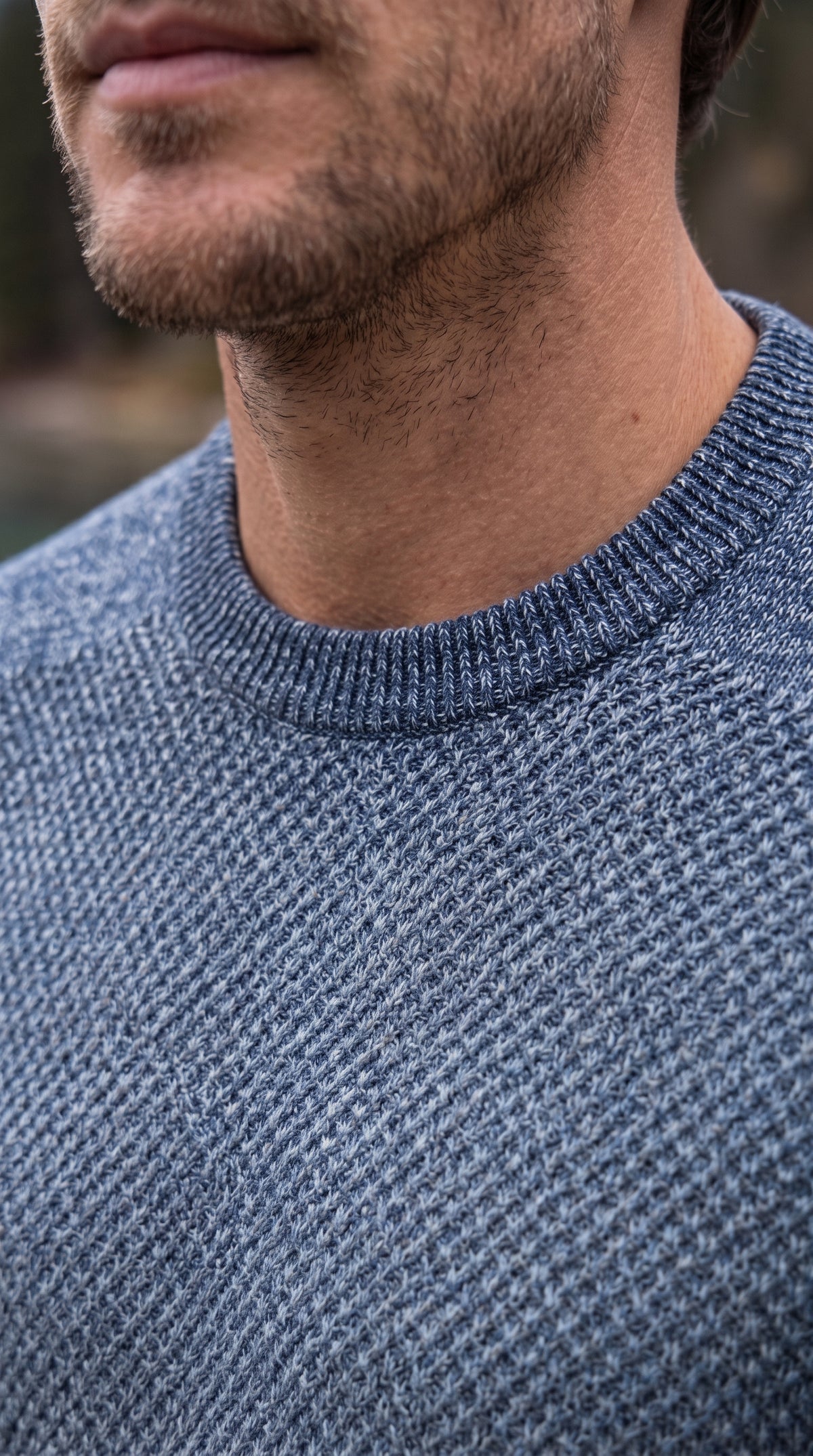 The Essence Knit Sweater (Blue)