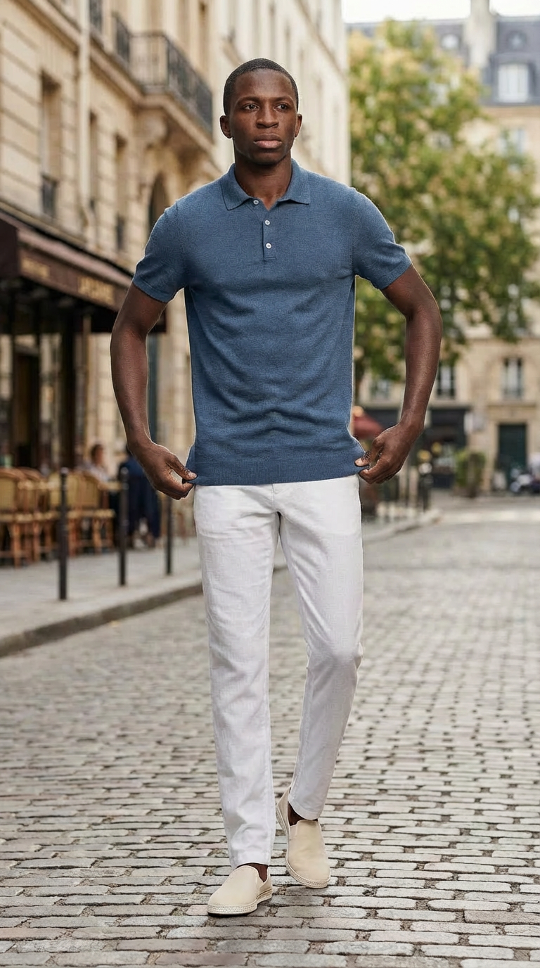 Vanguards The  Knitted Polo