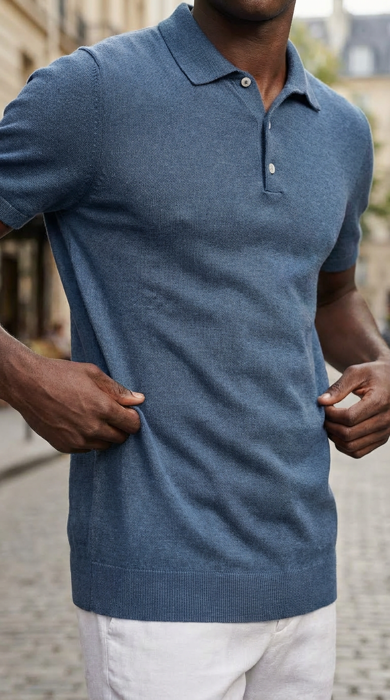 Vanguards The  Knitted Polo