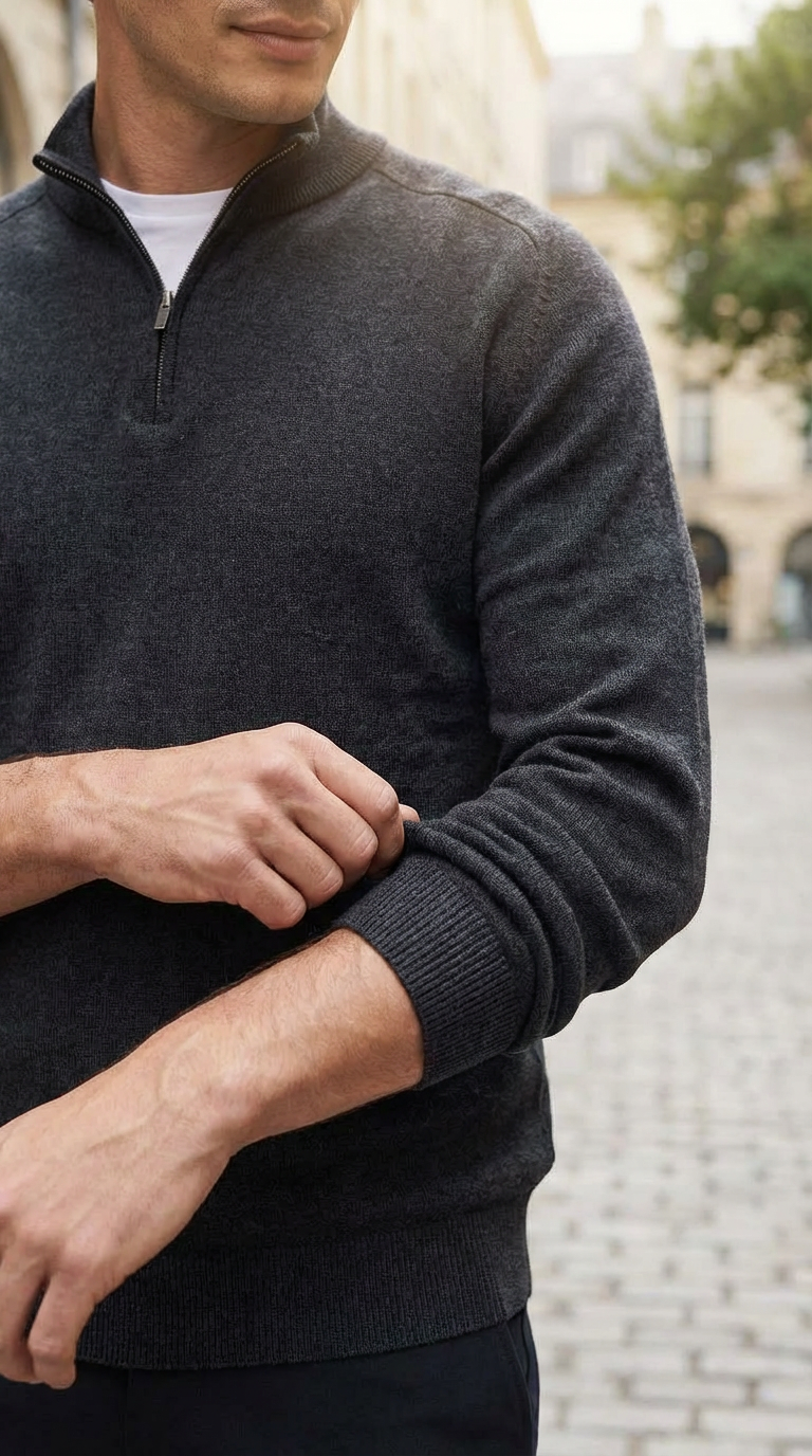 The Skyfall Zip Pullover