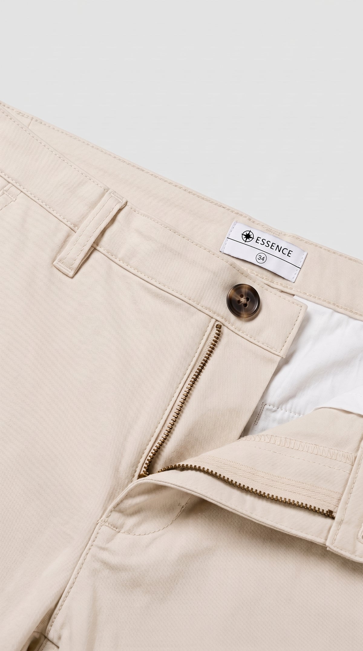 The Essence Trouser (White Wash)